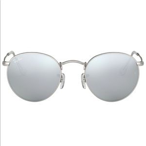 Authentic round flash raybans.